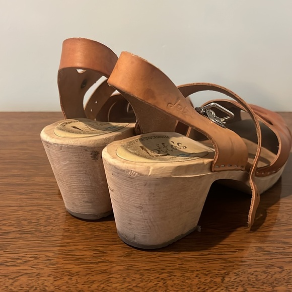 Lotta from Stockholm Peep Toe Clog - Picture 3 of 7